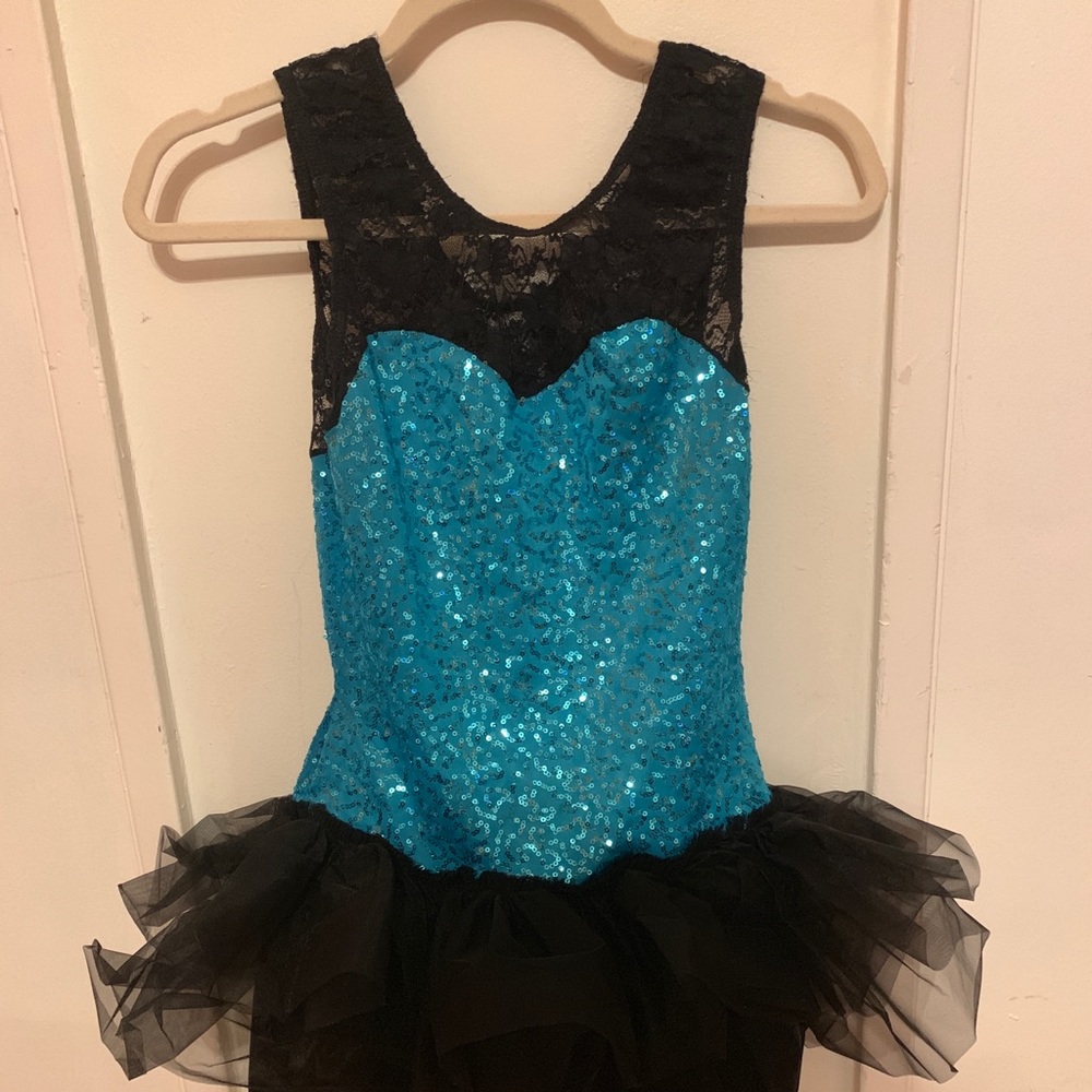 An 80s inspired dress